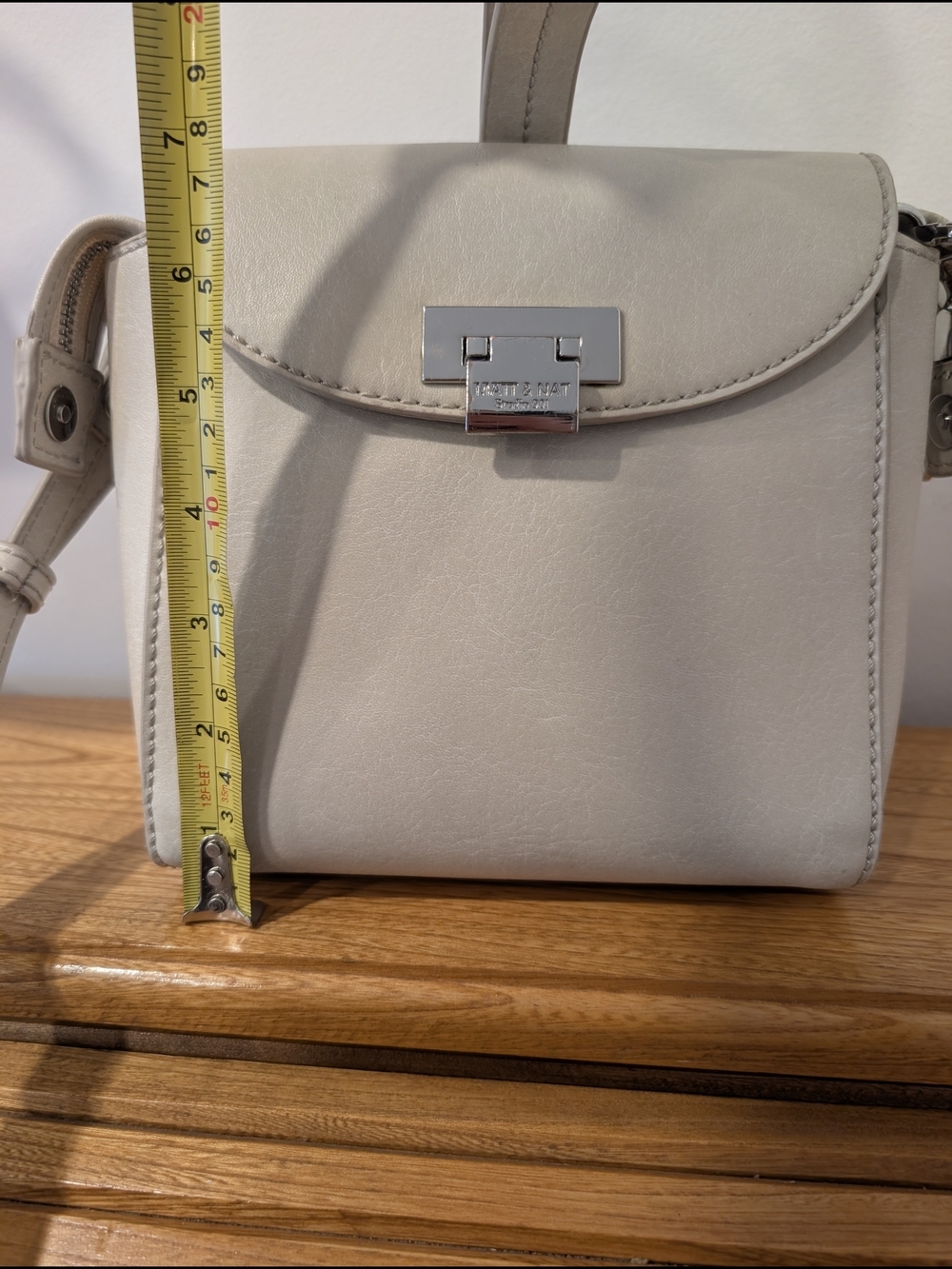 Matt & Nat TIEN Vegan Crossbody Bag - Cream/Beige - Picture 14 of 16